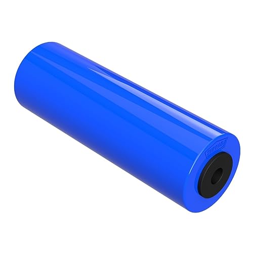 SUPROD Polyurethan Seitenrolle, Sliprolle, Kielrolle, PU, 248 mm, blau