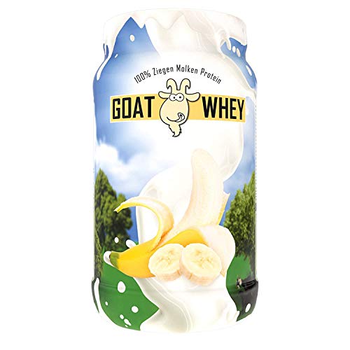LSP Sports Nutrition Goat Whey (Ziegen Molken Protein) Banane, 600 g
