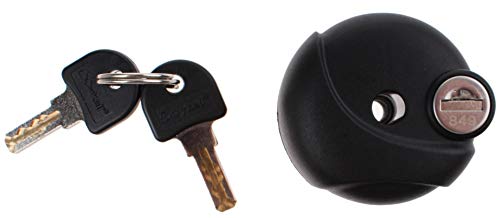 CK- Draai knop met twee sleutels
