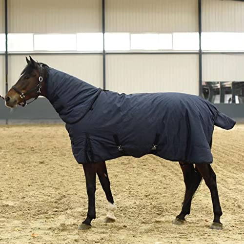900D wasserdichte, atmungsaktive Regendecke für Pferde mit Nackenschutz, verdickte, warme Winterdecke für große Pferde, Sattlerbedarf