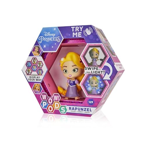 Wow! Pods Disney Figuren Rapunzel Neu Verföhnt | Offizielle Disney Prinzessinnen Rapunzel Disney Princess Leuchtende Wackelfigur zum Sammeln