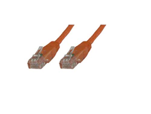 MicroConnect CAT6 U/UTP 15 m – Netzwerkkabel (CAT6, U/UTP (UTP), RJ-45, RJ-45, Männlich/männlich, orange)