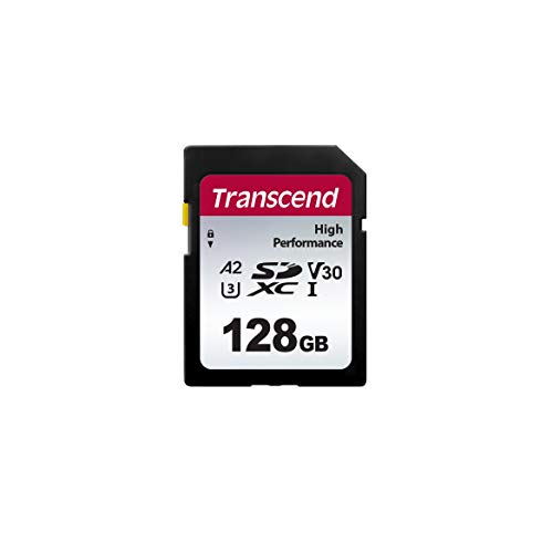 Transcend 128GB SDXC Card UHS-I U3 A2 - TS128GSDC330S
