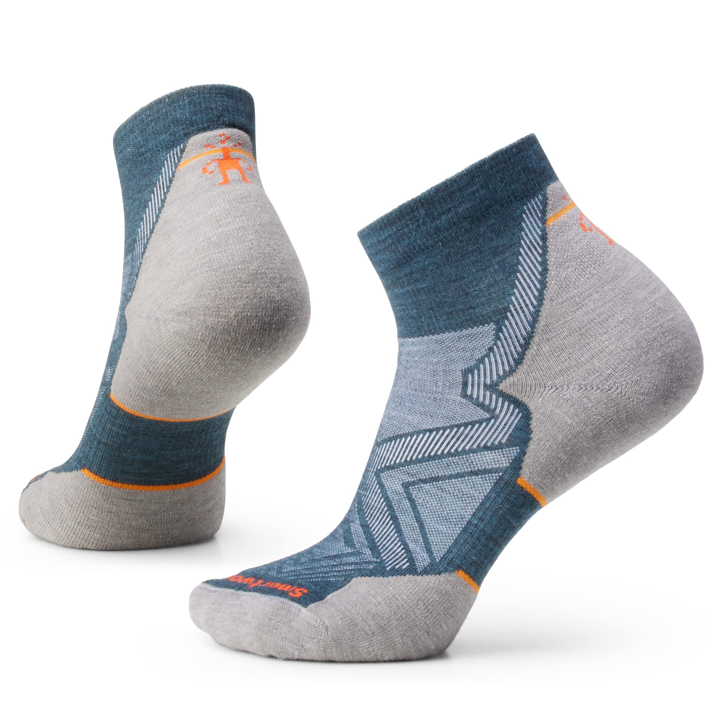 Smartwool Women's Run Targeted Cushion Ankle Socks, Twilight Blue, M