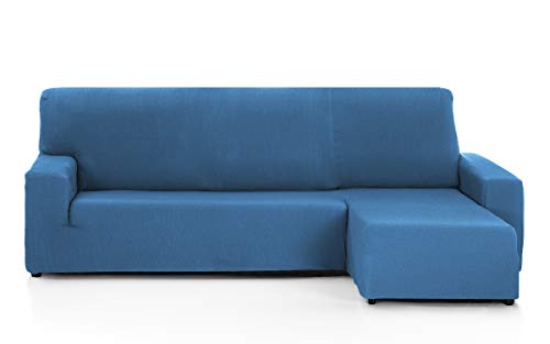 Martina Home Tunez Schutzhülle Sofa für Chaise Longue, 32 x 17 x 42 cm kurzer rechter Arm (Vorderansicht) 32x17x42 cm Blau (AZAFATA)