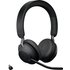 Jabra Evolve2 65 UC Telefon On Ear Headset Bluetooth® Stereo Schwarz Lautstärkeregelung, Batteriel