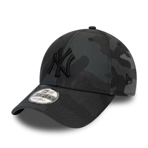 New Era League Essential 9Forty Adjustable Cap NY Yankees Grau Camouflage, Size:ONE Size