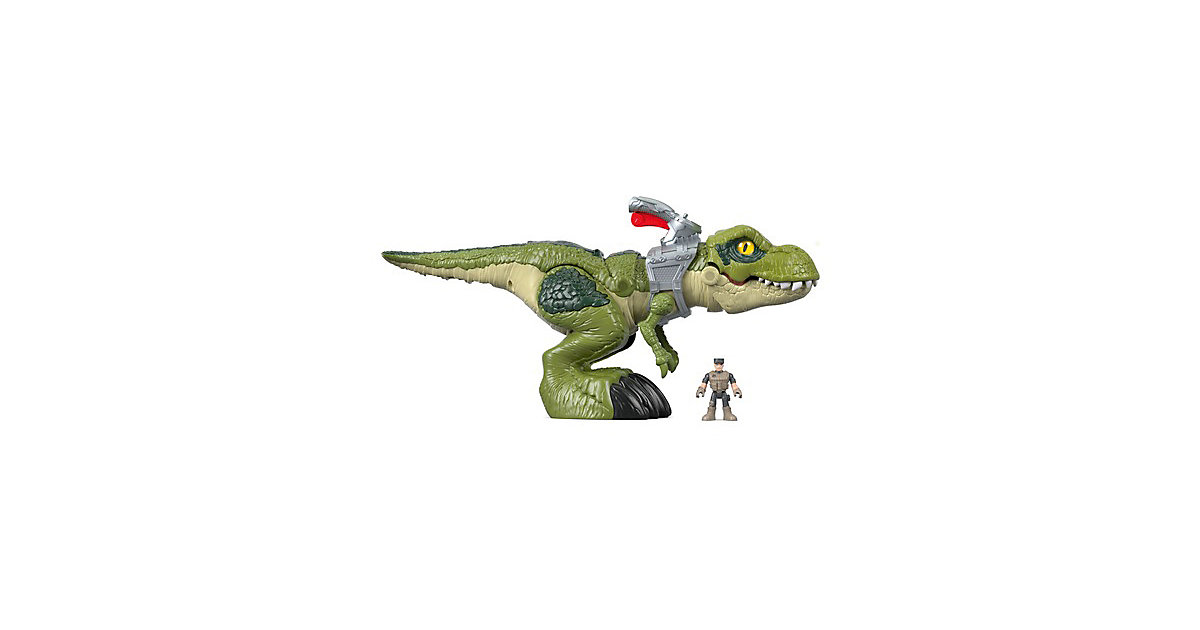 Fisher-Price Imaginext Jurassic World Hungriger T-Rex Dinosaurier-Spielzeug mehrfarbig 2