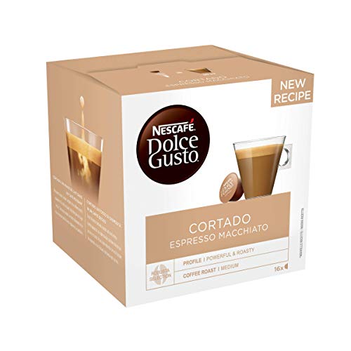 Caffe.com - Nescafè(R) Capsule Original-Getränke Dolce Gusto Cortado - 16 Kapseln