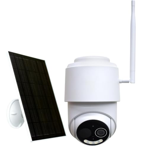 Daewoo Security Autonome Solarkamera drehbar Full HD W509MW mit Solarpanel