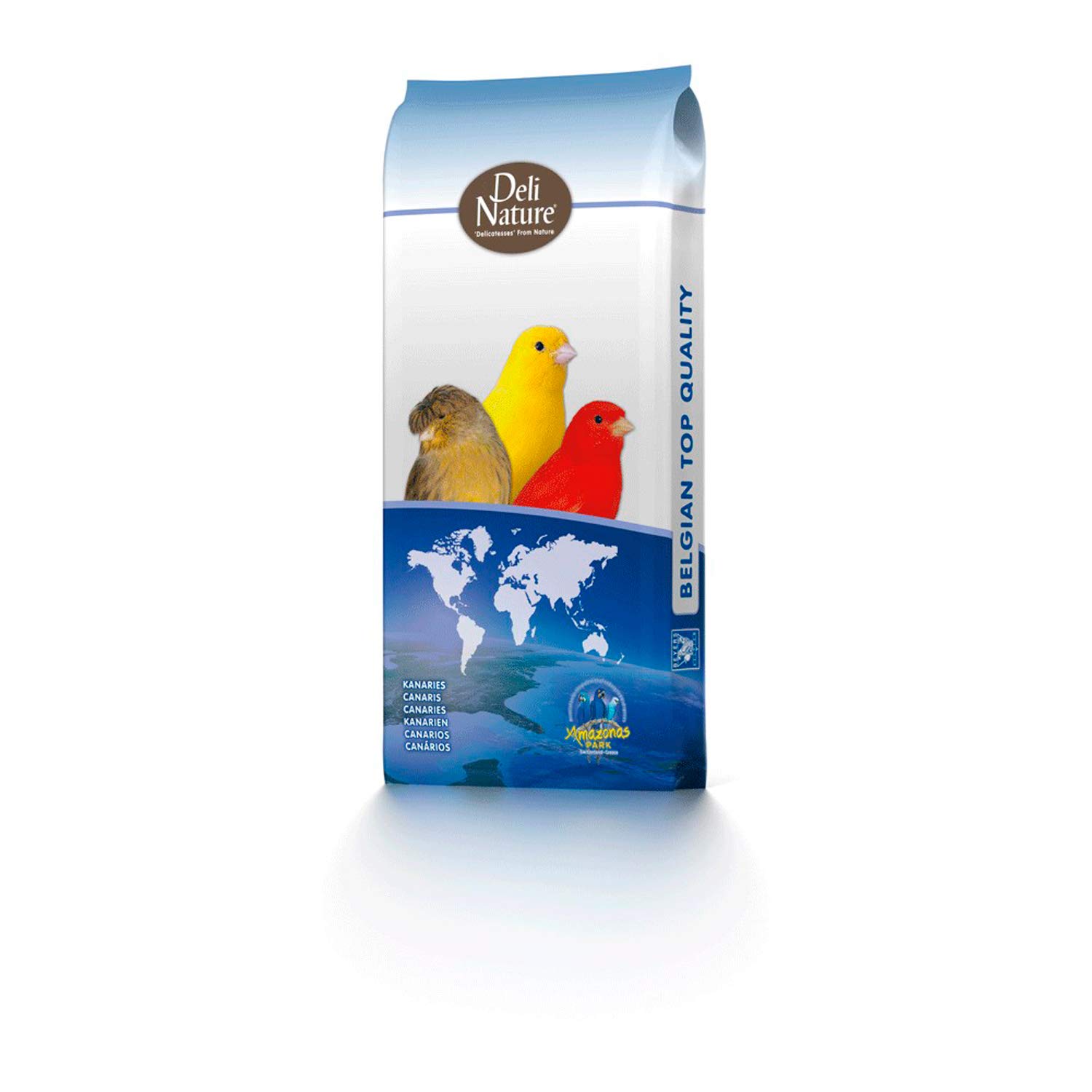 Deli Nature KANARIENVOGEL-Futter Basis 20 kg Sack Basisfutter Kanarien