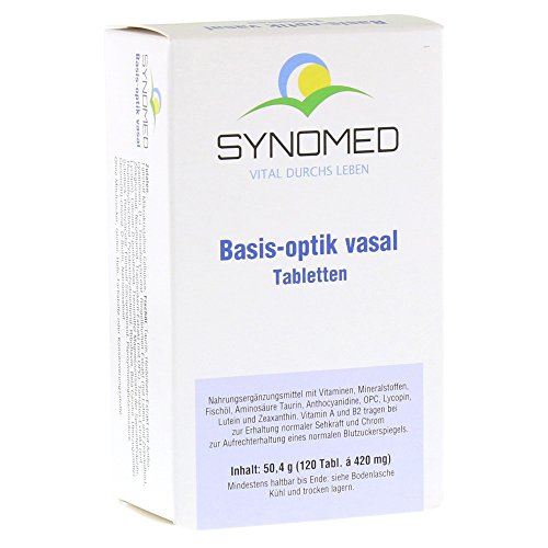 Basis-optik vasal Tabletten, 120 Tabletten (50.4 g)