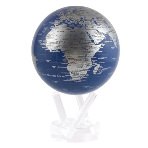 MOVA Globe, 11,4 cm, Blau/silberfarben