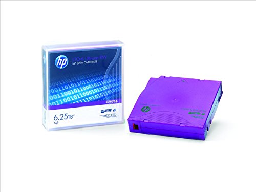 HP LTO-6 6.25TB Non Custom Label 20Pk