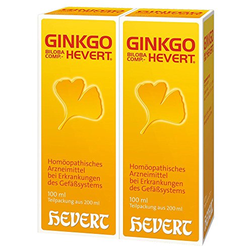 Ginkgo biloba comp. Hevert Tropfen, 200 ml Lösung