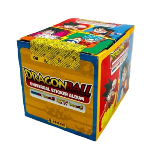 Panini Dragon Ball Universal Sticker (2024) – Die Legenden kehren zurück! (Box mit 36 Tüten)