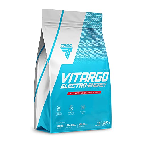 Trec Nutrition VITARGO ELECTRO ENERGY, Kohlenhydrate - Geschmack: Orange, 1er Pack (1 x 1.05 kg)