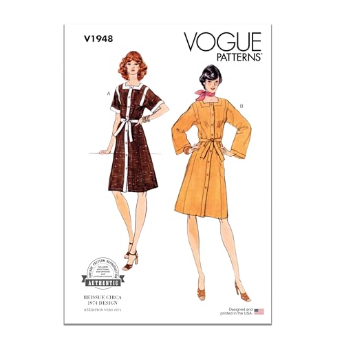 Vogue V1948B5 Damenkleid, Größe 36-38-40-42
