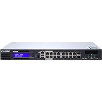 QNAP QGD-1600P-8G Switch Managed 16 Port 1Gbps PoE Switch, 2 SFP+