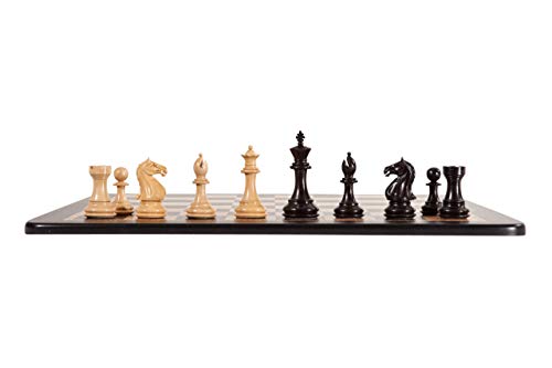 Holz-Leute Schachfiguren Supreme KH 83 mm Noir
