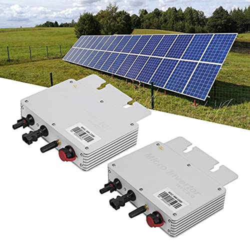 Mikro-Wechselrichter WVC-300 Sinus-Solar-Photovoltaik-Stromerzeugungssystem Aluminiumlegierung + Elektronische Komponenten(230V)