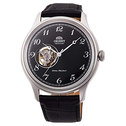 Orient Unisex Erwachsene Analog Automatik Uhr mit Leder Armband RA-AG0016B10B