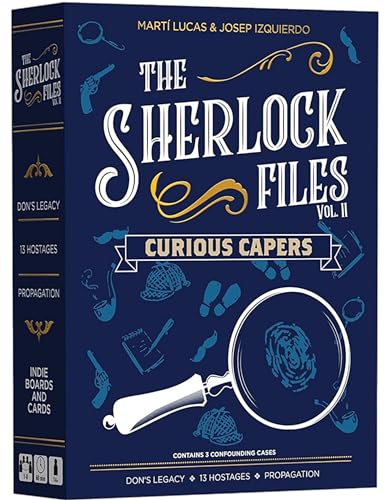 Indie Board Games SFE2 - The Sherlock Files Curious Capers