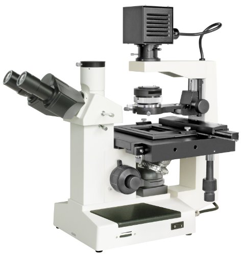 Bresser Optik Science IVM 401 Durchlichtmikroskop Trinokular 400 x Durchlicht