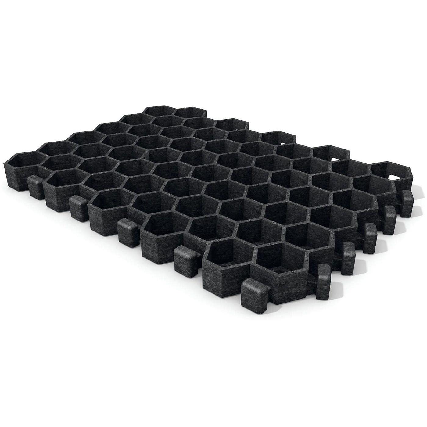 hanit Paddockplatten aus Recycling Kunststoff, hochstabile Pferde Paddock Befestigung, schwarz (1m²)