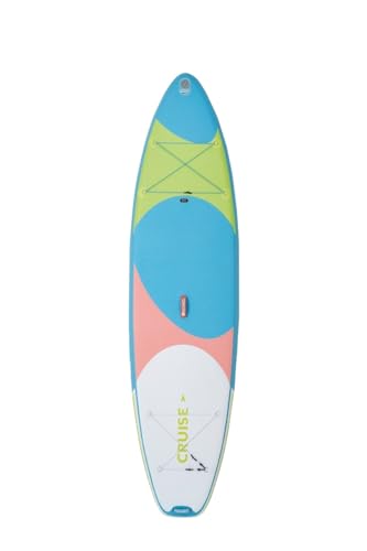 Stand Up Paddle Surfboard von NOARD No. 006 I 326x76x15cm I Bubbles I Geeignet für Anfänger und Profis I Zubehör im Lieferumfang enthalten