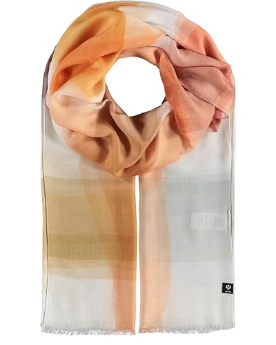 FRAAS, Sustainability Edition - Schal Mit Großem Karo-Muster - Made In Italy in blau, Tücher & Schals für Damen