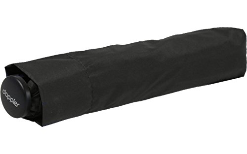 Doppler zero, Mini Damen Taschenschirm, 21 cm, 90 liters,Schwarz (Noir)