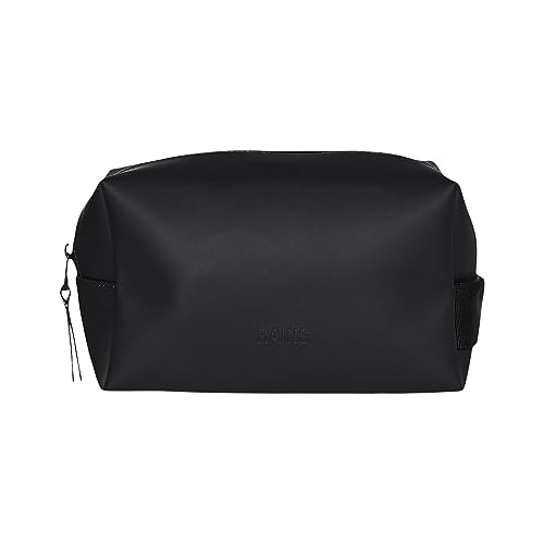 RAINS Wash Bag Large Kulturbeutel, Erwachsene, Unisex, 01 Black (Schwarz), Einheitsgröße