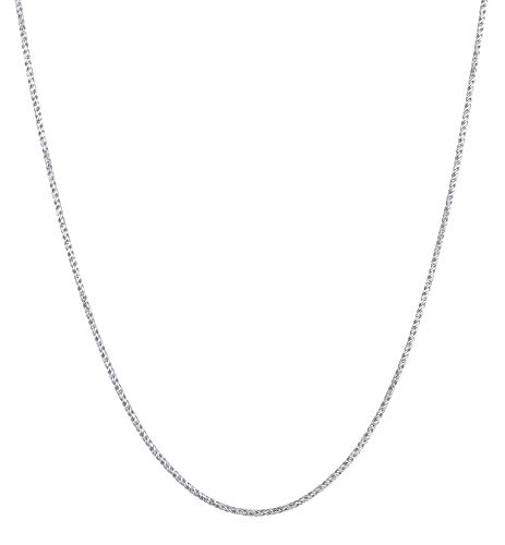 Kuzzoi Exklusive 925 Silber Herren Halskette, runde Kordelkette, Herrenkette Silber (2 mm), Massive Silber Kette für den Mann ohne Anhänger, Gedrehte Optik, Länge 55