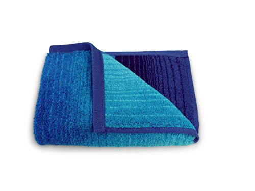 Dyckhoff Colori Frottierserie - Bio-Baumwolle - viele Farben und Größen 545.665, Duschtuch 70 x 140 cm, blau