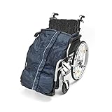 NRS Healthcare Q96978 NRS Fleece-gefütterte, wasserdichte und komfortable Rollstuhldecke