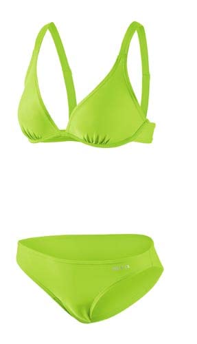 Beco Beermann GmbH & Co. KG Damen Sweetheart Wire Bra Bikini-Set, grün, 44