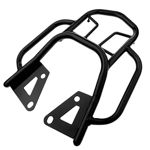 Motorradgepäckträger Montage-Träger Tour Pack für Honda Grom MSX125 Heckträger Ersatzteile (schwarz)