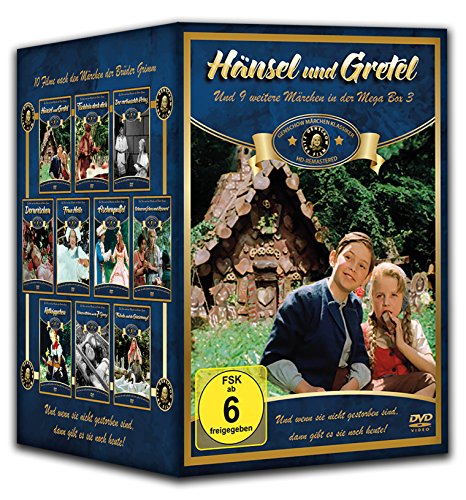 Märchen Klassiker-Box Fritz Gentschow (10 DVDs: Hänsel und Gretel - Tischlein deck dich - Der vertauschte Prinz - Dornröschen - Frau Holle - ... - Schneewittchen - Falada und die Gänsemagd)