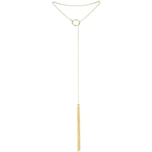 Bijoux Indiscrets - Magnifique Tickler Pendant - edle und filigrane Kette aus Metall - Gold