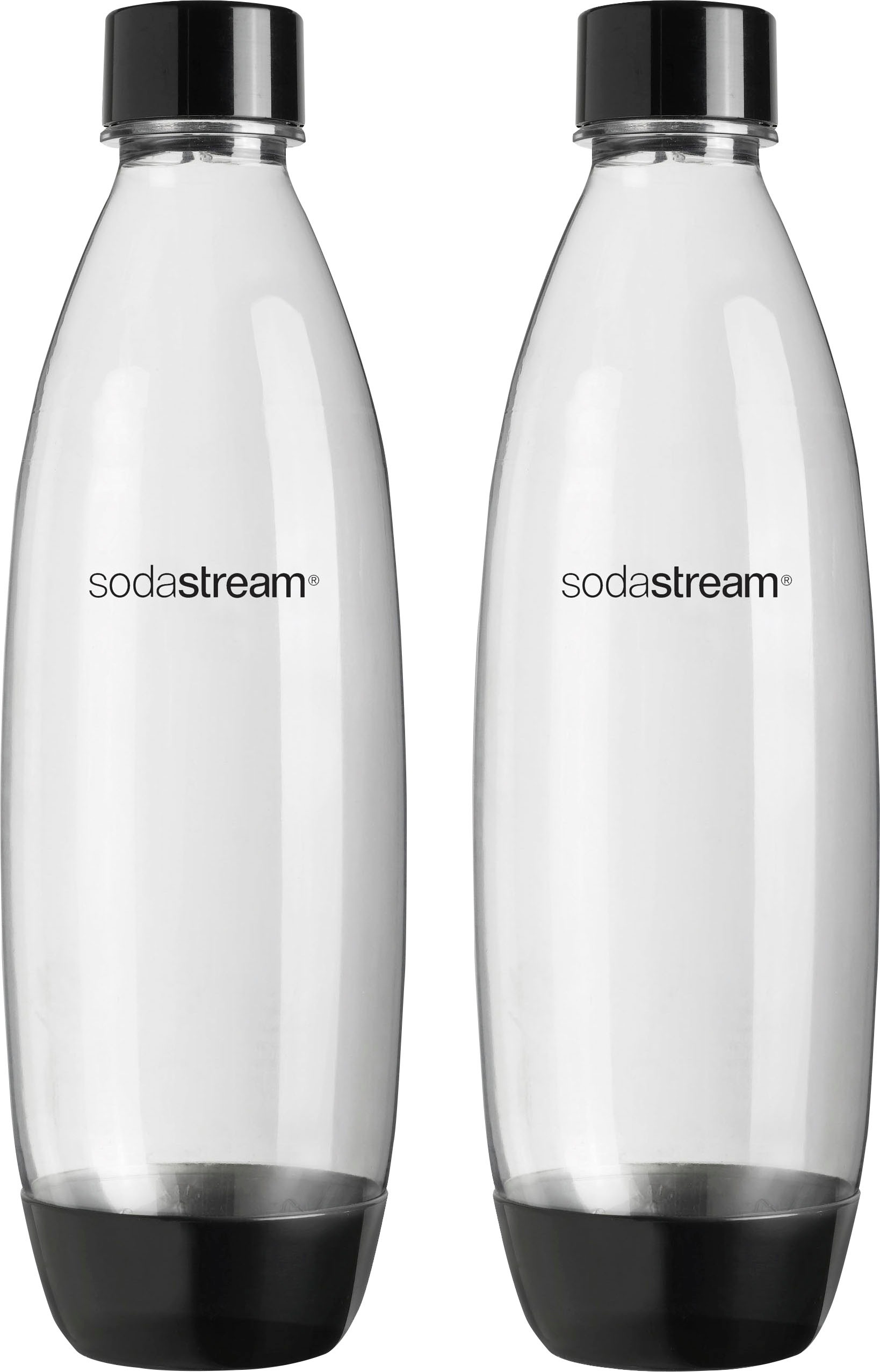 SodaStream Wassersprudler Flasche DuoPack Fuse, (Set, 2 tlg.), Kunststoff,Ersatzflaschen für SodaStream Wassersprudler + PET-Flaschen