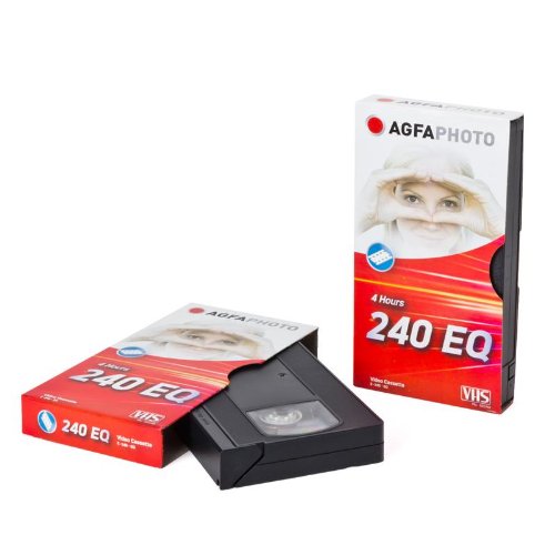 Agfa Photo VHS E240 Kassette (3-er Pack)