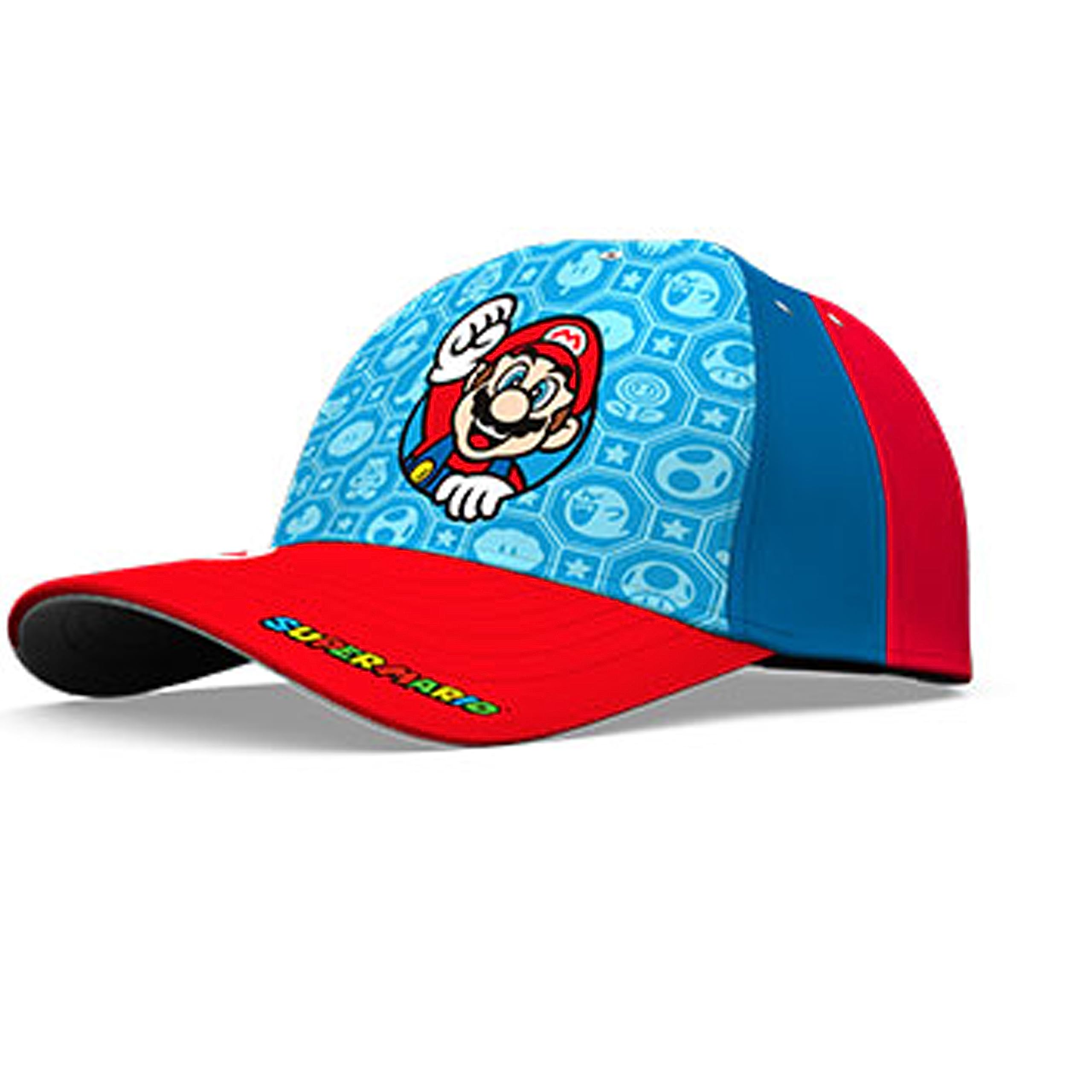 SRV Hub Super Mario Comfortable Baseball Cap, Cotton Soft and Lightweight Hat for Childrens, Kids Red Cap Ideal for Al