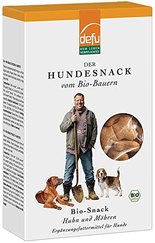 defu Hund Bio-Snack Huhn & Möhren 6 x 200 g