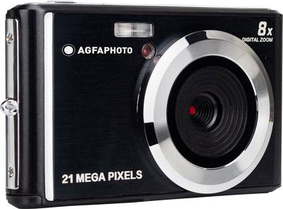 AgfaPhoto DC5200 Digitalkamera 21 Mio. Pixel Schwarz, Silber