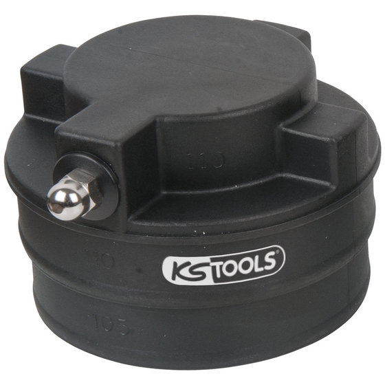 KS Tools 150.2536 2-stufiger Gegenstopfen-Adapter, 105x110 mm