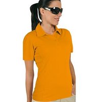 Polo-Shirt 'Cooldry' orange Gr. M