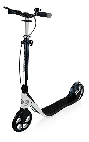 Globber ntgb0000478 Scooter Unisex Erwachsene, Weiß/Schwarz