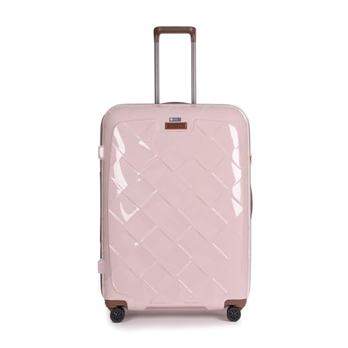 Stratic Trolley mit 4 Rollen 77cm Leather & More L 100 Liter rose