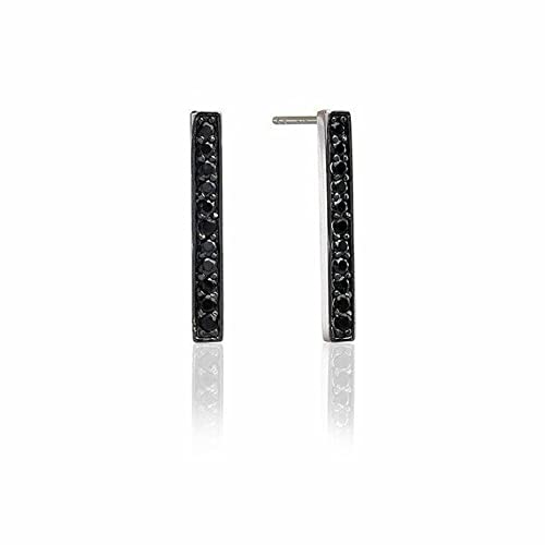Sif Jakobs Pendientes Mujer E1023-BK (2,5 cm)